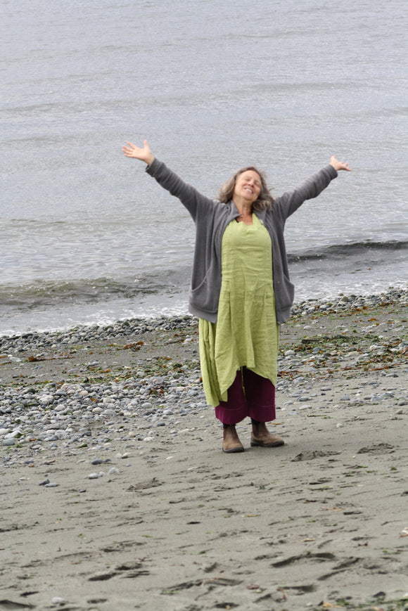 Me celebrating life at Esquimalt Lagoon.