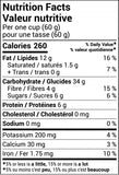 Maple Pecan Duet granola nutritional values