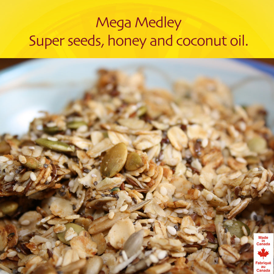 Mega Medley Bucket Club Singing Bowl Granola