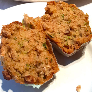 Zucchini and Maple-Pecan Duet Muffin Recipe