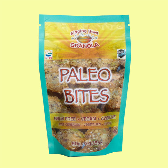 Grain Free Paleo Bites from Singing Bowl Granola